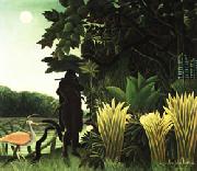 Henri Rousseau The Snake Charmer oil painting artist